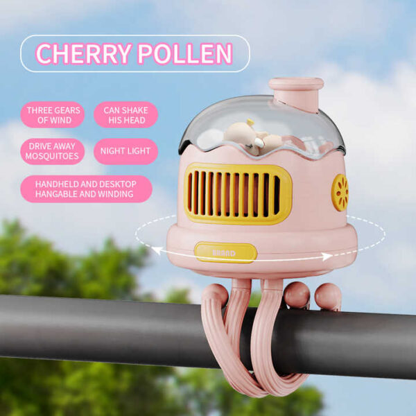 BESTLAUD Baby Stroller Fan (1)