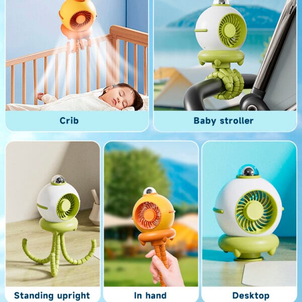 Baby Stroller Fan - 图片 8