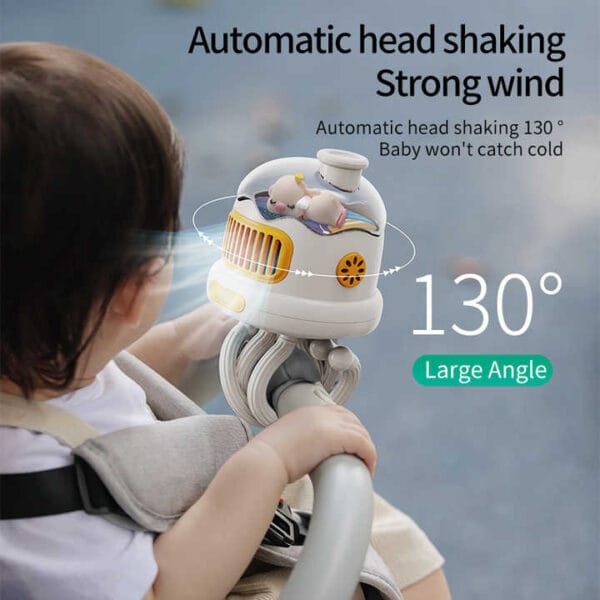 Baby Stroller Fan - 图片 5