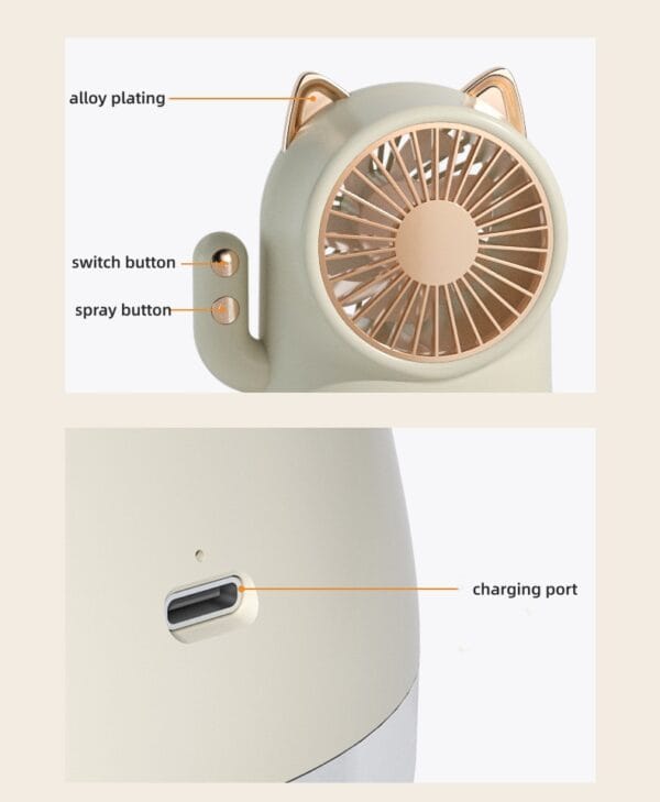Mist Cooling Fan - 图片 6