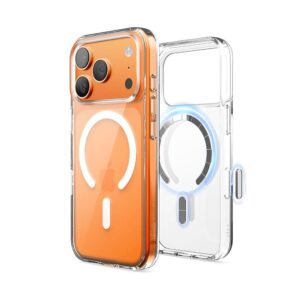 iPhone Transparent MagSafe Case With AI Button